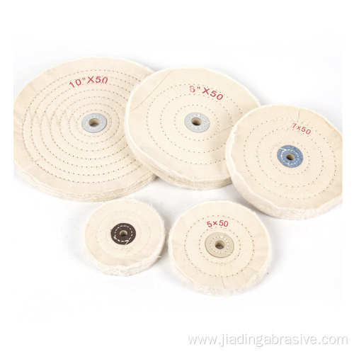 abrasive mop disc polishing cloth wheel without shank